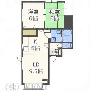 ルピナス22【3階】の間取り
