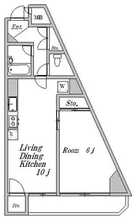 パシフィックパレス池の端【7階】の間取り