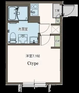 Agrande Odakyu-sagamiharaII【2階】の間取り