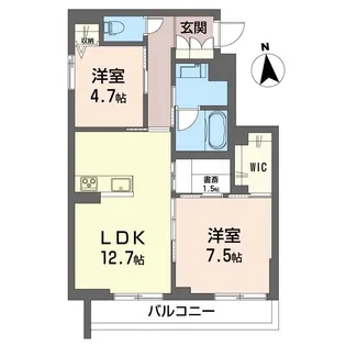 ロンド【2階】の間取り