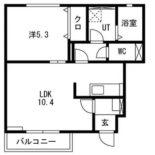 Lien(リアン)B【1階】の間取り