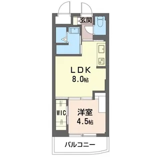 アービス柳前【2階】の間取り
