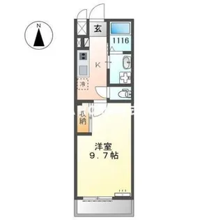 Always蓮【2階】の間取り