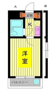豊島園フラワーハイツ【4階】の間取り