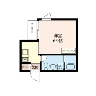 中延Hillz【1階】の間取り