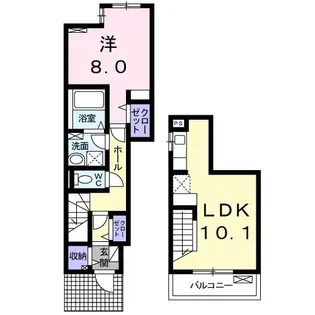 アヴニールの間取り
