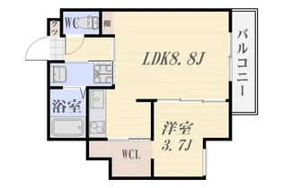 BLD.KIHARA.No5【4階】の間取り