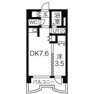 札幌ビオス館【10階】の間取り