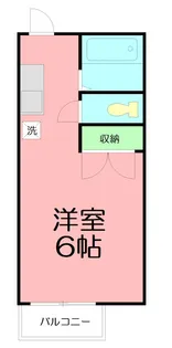 妻田サンハイツ【2階】の間取り