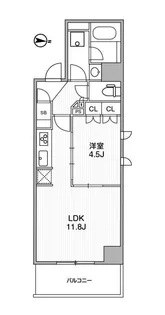 nido ASAKUSA【6階】の間取り