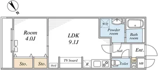 リブリ・船橋IV【2階】の間取り