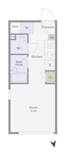 FUSION上板橋【3階】の間取り