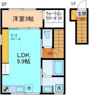 セシボン52【2階】の間取り