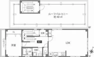HikariBLD.【3階】の間取り