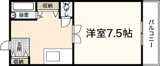 パルコープ五日市【5階】の間取り