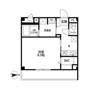 M.Felice【2階】の間取り