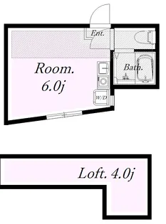 ユナイトH☆Yオランジュリー【1階】の間取り