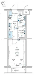 ヴォーガコルテ東中野【3階】の間取り
