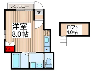コンフォートハウス【1階】の間取り