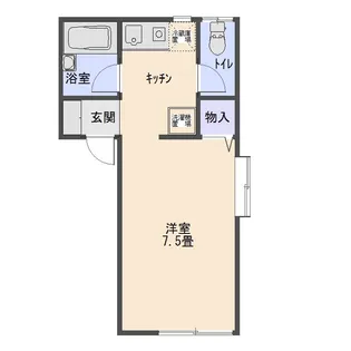 iJハウス東【1階】の間取り