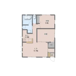 Avenir 東館【1階】の間取り