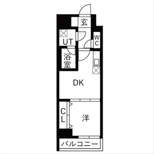 OAKLANCE森下II【3階】の間取り