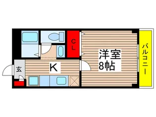 フォ-チュン・プレス【3階】の間取り