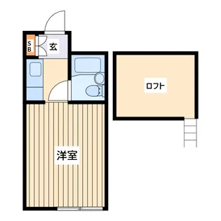 あっぷるはうすルルド1【1階】の間取り