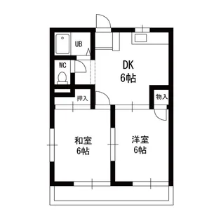 ロゼ石神井公園【1階】の間取り