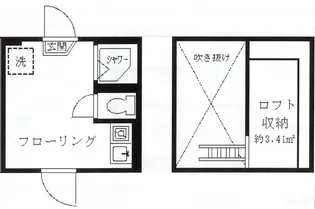 ティ・アーモショコラ【2階】の間取り