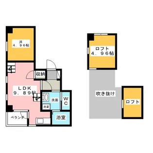 actile(アクティル)【2階】の間取り