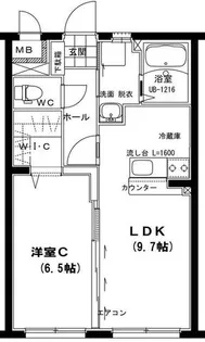 グランデュオ日向【2階】の間取り