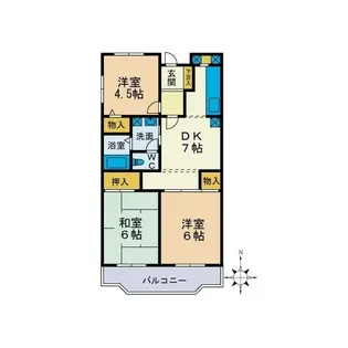 MIZUHOマンション【2階】の間取り