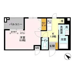 Espoir【2階】の間取り