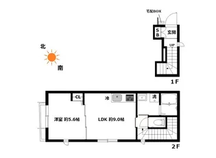piccola montagna【2階】の間取り