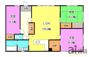 EXCEED狭山台 (エクシード狭山台)【1階】の間取り