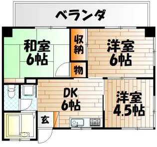 光田ビル【3階】の間取り