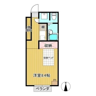 コーポユリカ2【1階】の間取り