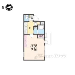 アークリード石山寺【2階】の間取り