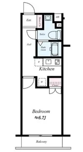 GROWS TOKIWADAI【4階】の間取り