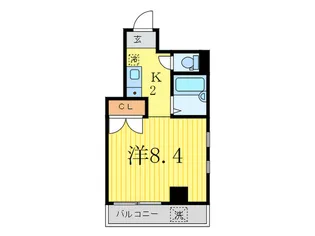 セントガーデン【6階】の間取り