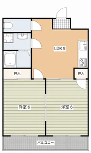 エスタビルド【2階】の間取り