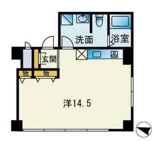 リノスタイル月島【4階】の間取り