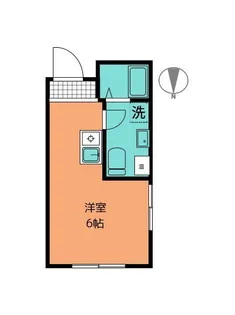 プレゾン国立【1階】の間取り