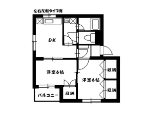 エターナルアイ【1階】の間取り