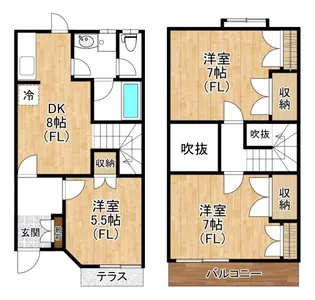 シャロウヴァレーの間取り