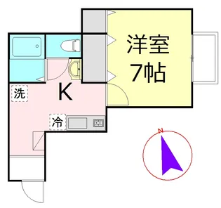 トミーズTAKESATO【2階】の間取り