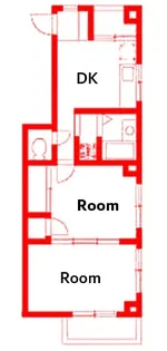 田原ビル【2階】の間取り