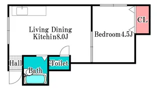 メゾン冨士柳町【5階】の間取り