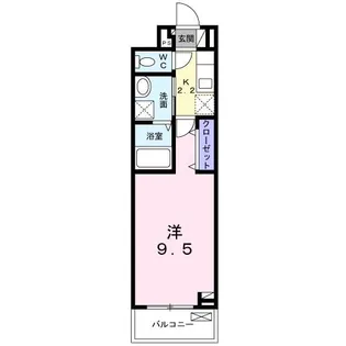 ドゥークス【2階】の間取り
